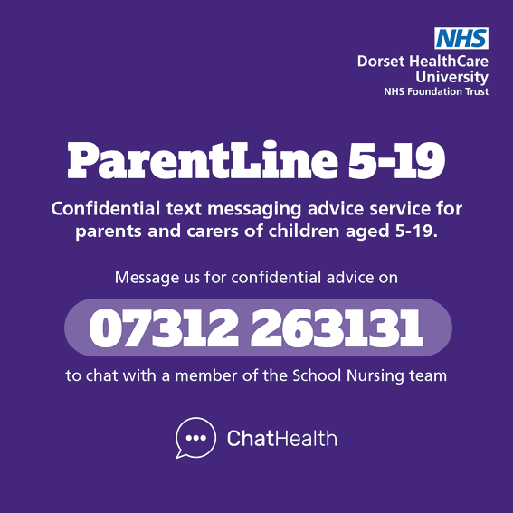NHS Dorset Healthcare Parent Line Logo