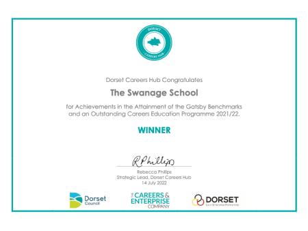 WINNER: Outstanding Careers Education Programme