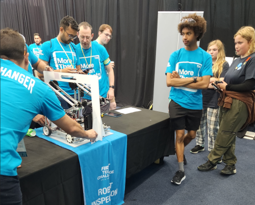 First outing for our robot!